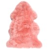 Lambland Single Size British Pale Pink Sheepskin Rug – Luxuriously