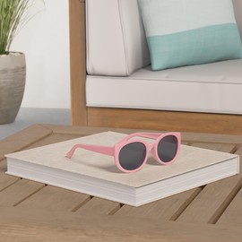 PolarSpex Toddler Sunglasses – Polarized UV Protection Cat Eye Sunglasses with Unbreakable Frame for Girls Age 2-8