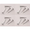 SISI UK 50 x Fine Cut - UPHOLSTERY/CARPET TACKS/PINS/NAILS - Size:10mm,13mm,15mm & 20mm Zinc (25mm)