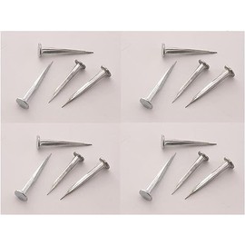 SISI UK 50 x Fine Cut - UPHOLSTERY/CARPET TACKS/PINS/NAILS - Size:10mm,13mm,15mm & 20mm Zinc (25mm)