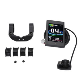 Bike Display Panel Waterproof Colorful Portable 5 Pins 24V 36V 48V LCD12 Display with SM Connector for DIY Modification