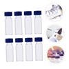 Ciieeo 100Pcs Sample Vials with Transparent Chromatography Bottles for Lab
