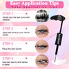 200 Pieces DIY Eyelash Extensions Set, 8-16 mm, Mixed Fluffy