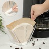 Kamehame Coffee Filter Holder, Wall Mount Coffee Filter Dispenser Rack,