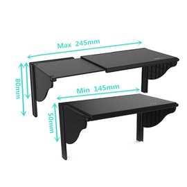 GPS Sun Shade & Glare Visor Shield for Car Navigator Screen - 5.5 to 10 Inch - Pochy