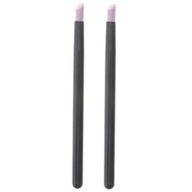 HAPINARY Pumice Stone Cuticle File and Pusher Pack of 2 Ideal for Manicure and Pedicure Skin Grinding Pen Made of Quartz Cuticle Removal Tool Portable and Salonable