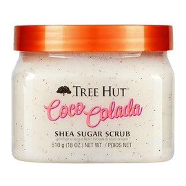 TREE HUT, Coco Colada Shea Sugar Scrub, Exfoliante Corporal de Azcar Natural con Manteca de Karit y Esencia de Coco y Pia, Exfolia e Hidrata la Piel, 