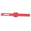 8in Woodworking Marking Ruler Multifunctional Aluminum Alloy Portable Woodworking Scribing
