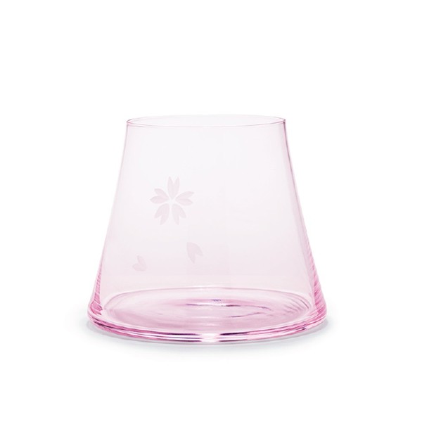 田島 glassmaking Fuji Mountain View 宝永 Glasses Sakura Color