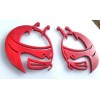 FMS Gear RED BEE HEAD Emblems fits Dodge Challenger Charger
