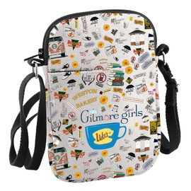 JNIAP TV Show Merchandise Lorelai Gil-more Crossbody Bag Luke’s Fans Gift For Mom Daughter Friend (Gilm Girl C Bag)
