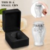 Memorials Small Urns for Human Ashes Keepsake with Case Aluminum
