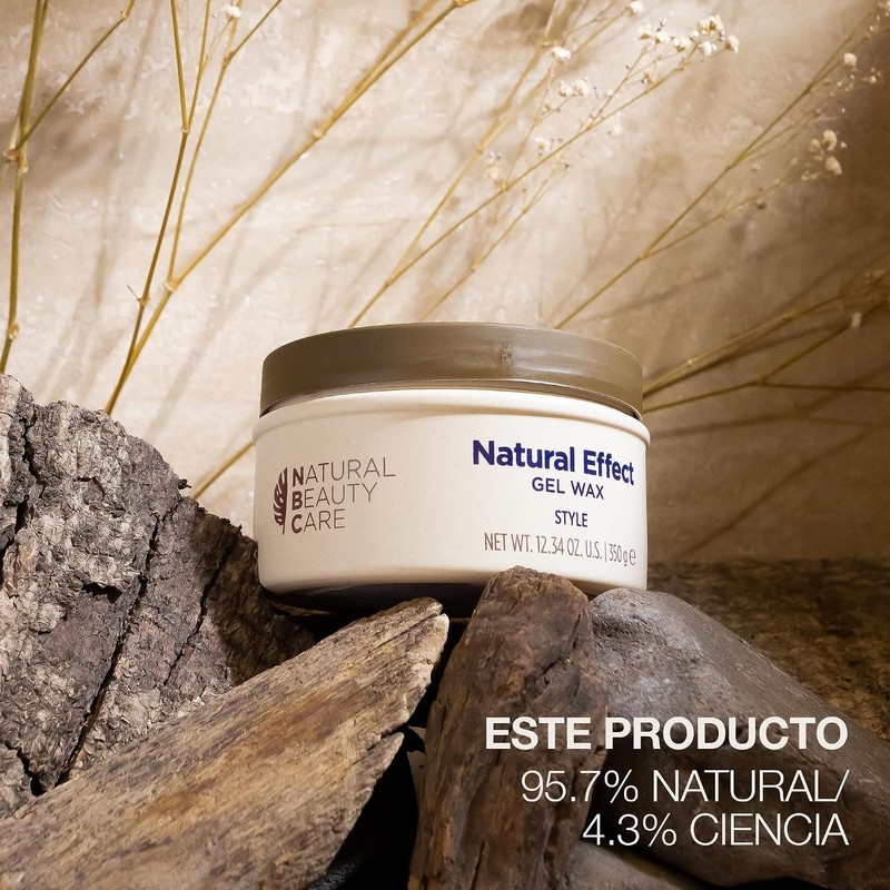 NATURAL BEAUTY CARE Gel Natural Effect Cera para Cabello Fijación