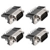 SG Store 4pcs 9 Pin D-Sub Female Compatible with Commodore