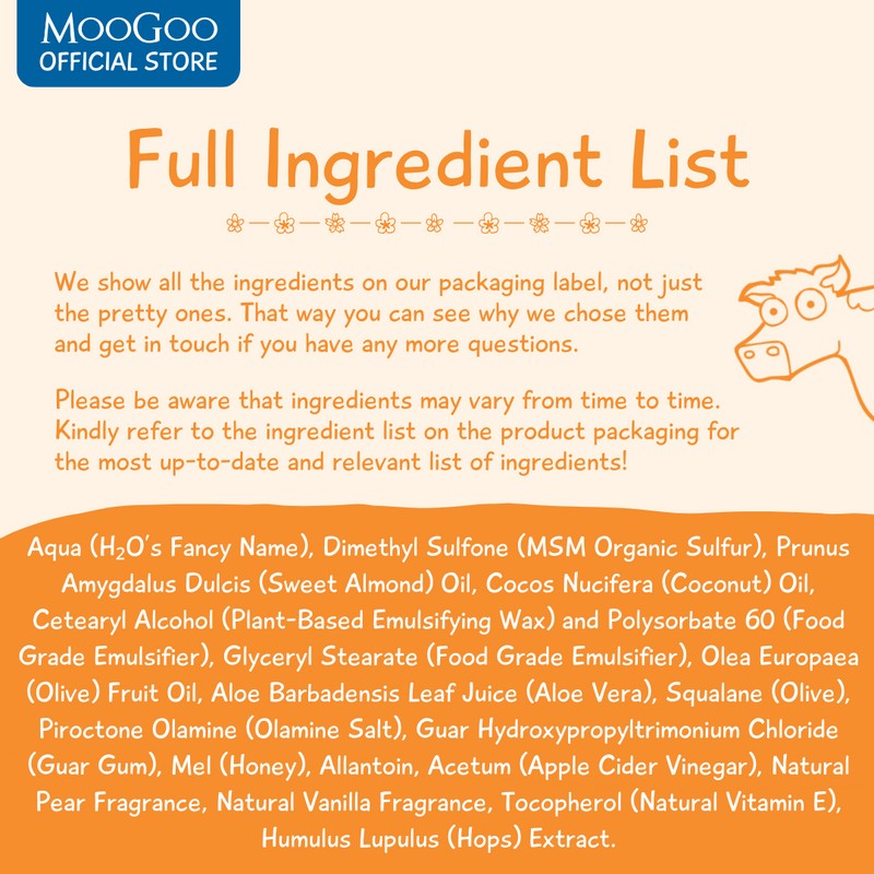 MooGoo Soothing MSM Moisturiser 120g