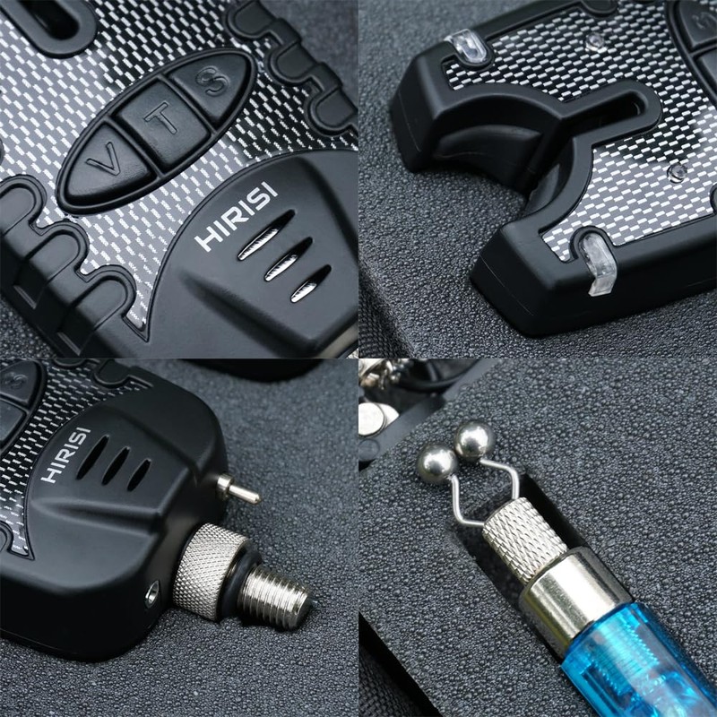 Hirisi Tackle Carp Fishing Bite Alarm and Swinger Set Water
