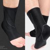Long Type PP Ankle Support Socks - 2-Pack Protective Ankle Brace Injury Prevention XL