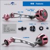 HEIGHTEN 2.2 inches (56 mm) Reel Handle 1.3 inches (32