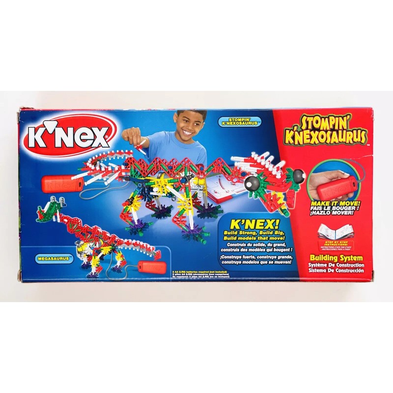 K'NEX STOMPIN K'NEXOSAURUS 2006 Building System Make It Move Megasaurus