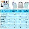 Nursing Clipboard - Foldable Aluminum 3 Layers Edition with Cheat
