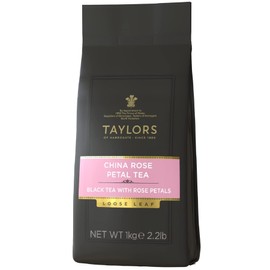 Taylors of Harrogate China Rose Petal Loose Leaf, 35.27 Ounce, 1 Kilo Bag