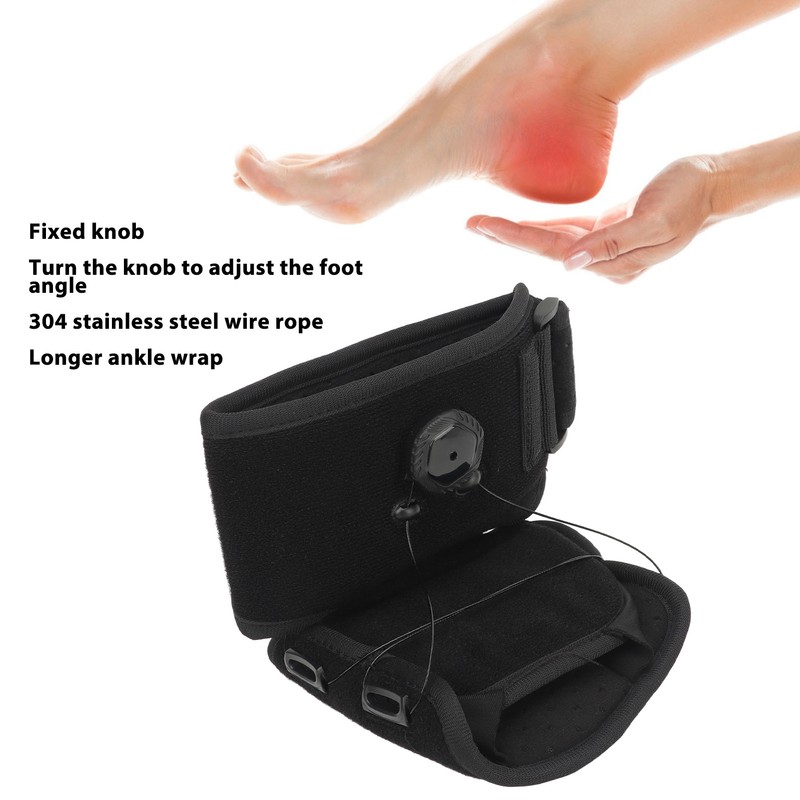 Plantar Fasciitis Drop Brace Adjustable Fixation Support Foot Orthosis Ankle