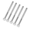 304 Stainless Steel Half Thread Bolt Wood Hex Lag Screws