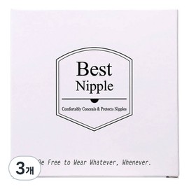 SC Withers Nipple Band Nipple Cover 104 pieces, 3 pieces / 에스씨위더스 니플밴드 유두 가리개 104매, 3개