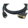 POPESQ® A3487 HDMI 1.4 - DVI-D (24+1) Cable Male to