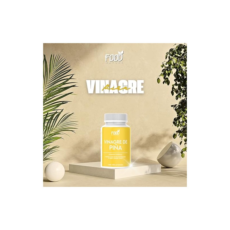 Vinagre de Piña, Suplemento Alimenticio Premium, 60 Tabletas.