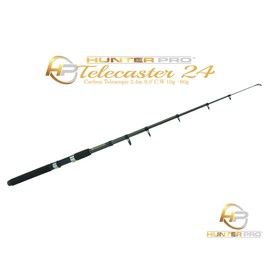 6ft or 8ft Telescopic Fishing Rod Travel Pike Stalking Spinning Rod Carbon Fibre