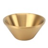 304 Stainless Steel Salad Bowl Double Layer Metal Round Bowl