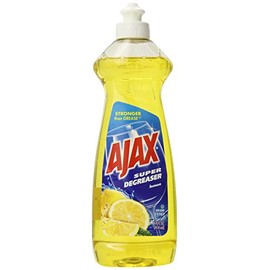 Ajax Super Degreaser Dish Liquid, Lemon, 14 Fluid Ounce
