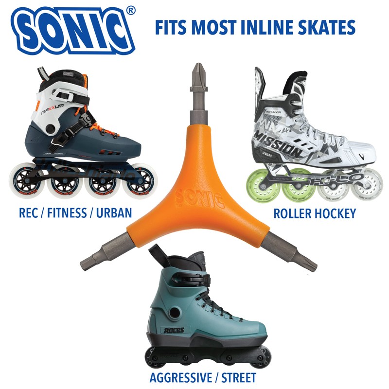SONIC Pro Inline Skate Tool - Orange