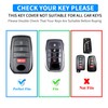 QBUC for Toyota Key Fob Cover, Key Fob Case for