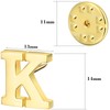 Initial Lapel Pin for Men Women, Brooch Pins for Men