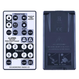 PZL New Replacement Remote Control for Cambridge SoundWorks Radio CD 740
