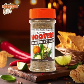 Hooter's Seasoning Salt, 6.5-Ounce (Pack of 6)
