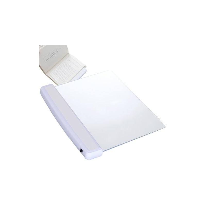 Luz de lectura LED plana ajustable Peosaard para libros en