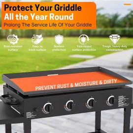 Blackstone Silicone Griddle Mat for Blackstone 36 Inch Griddle, Heavy Duty Food Grade Silic