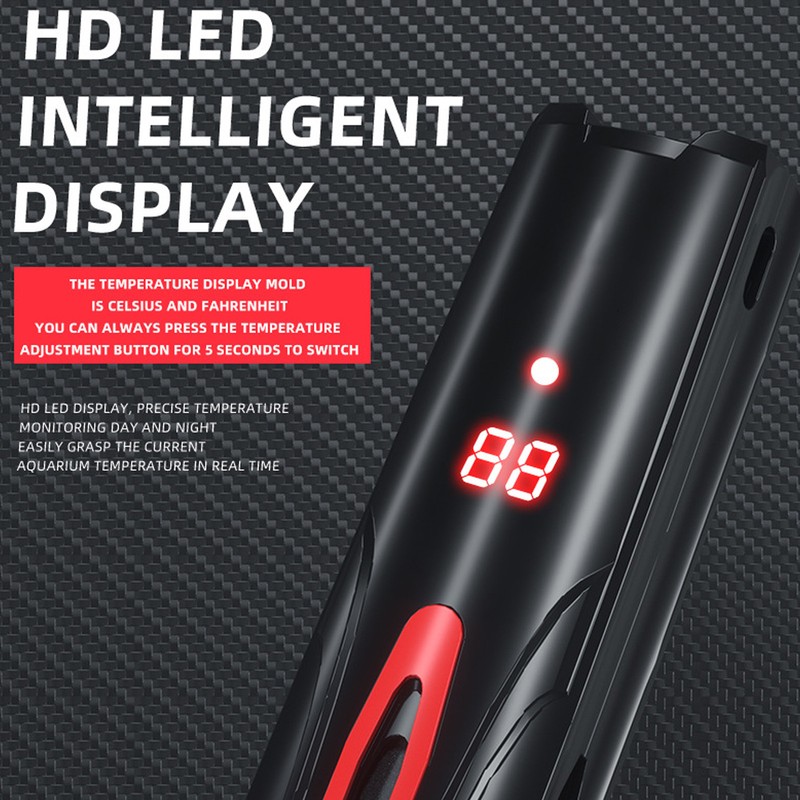 Aquarium Heater Auto Constant Temp IPX6 Waterproof Submersible Fish Tank