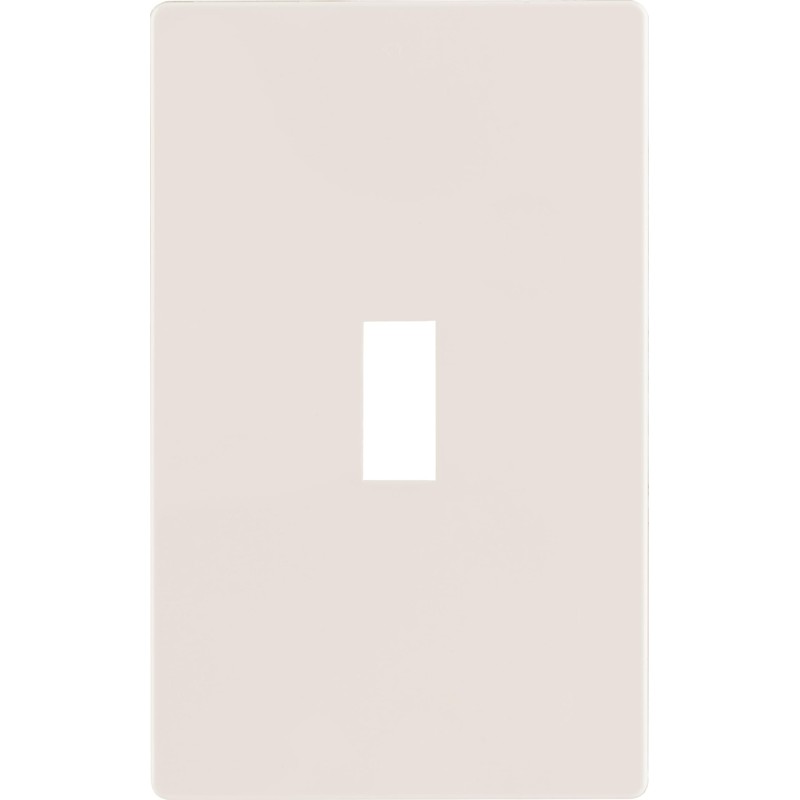 UltraPro Screwless Toggle Switch Wallplate, 1-Gang, Modern Snap-On Cover, Child-Safe,