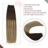 Ugeat Tape in Hair Extensions Human Hair 20Inch #4/6/613 Balayage