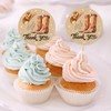 80pcs 2 Inch Cowboy Thank You for Celebrating with us