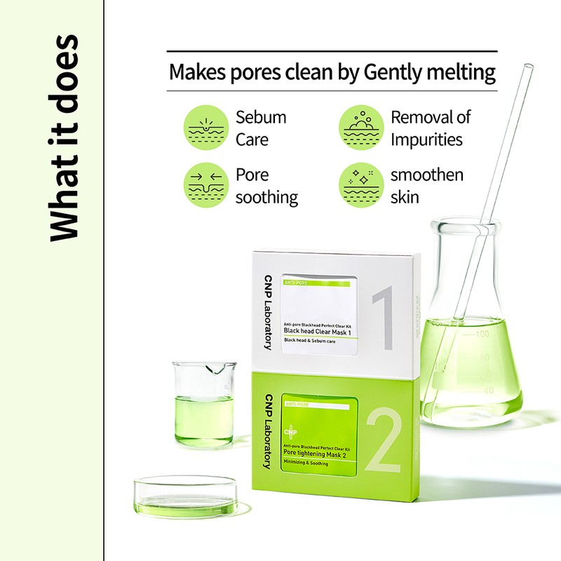 CNP Laboratory [CNP Laboratory]Anti-Pore Blackhead Perfect Clear Kit (3 Set)