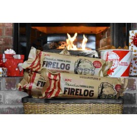 Enviro-Log KFC LIMITED EDITION 11 Herbs & Spices Firelog by Enviro-Log 2019 SOLD OUT FRESH