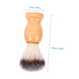 Gatuida 1Set Men Shaving Brush and Bowl Kit Beard Brush with Holder for Shaving present for Men Easy to Clean and Use for Daily Grooming