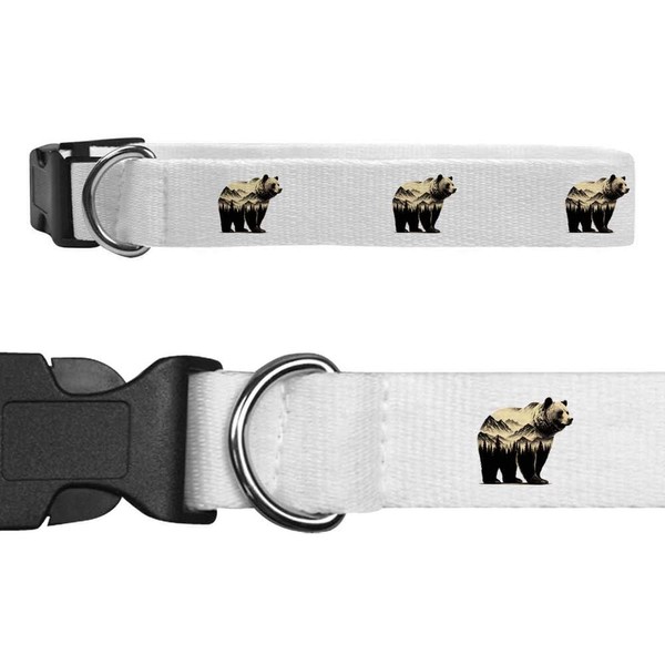 Large 'Standing Bear' Dog Collar (PR00062926)