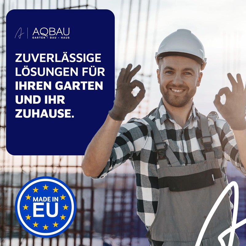 Aqbau® Screw-On Sleeve Round 100 mm Impact Sleeve Impact Ground