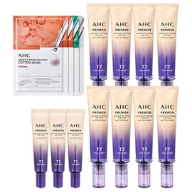 ahc 최신상 홈쇼핑 세트 AHC 아이크림 시즌13 라인타이트닝 (마스크팩 랜덤 4매) Latest Home Shopping Set AHC Eye Cream Season 13 Line Tightening (Random 4 Mask Packs)